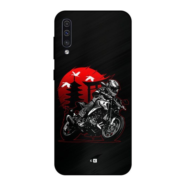 Moto Lean Metal Back Case for Galaxy A30s