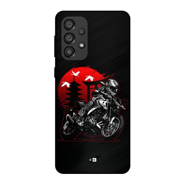 Moto Lean Metal Back Case for Galaxy A33 5G