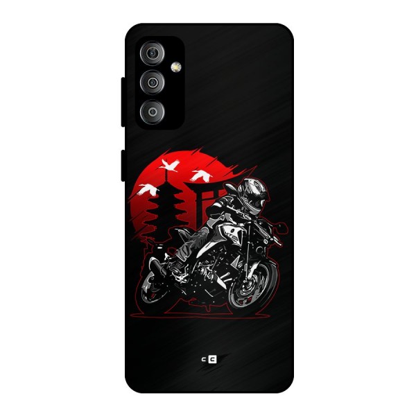 Moto Lean Metal Back Case for Galaxy F23