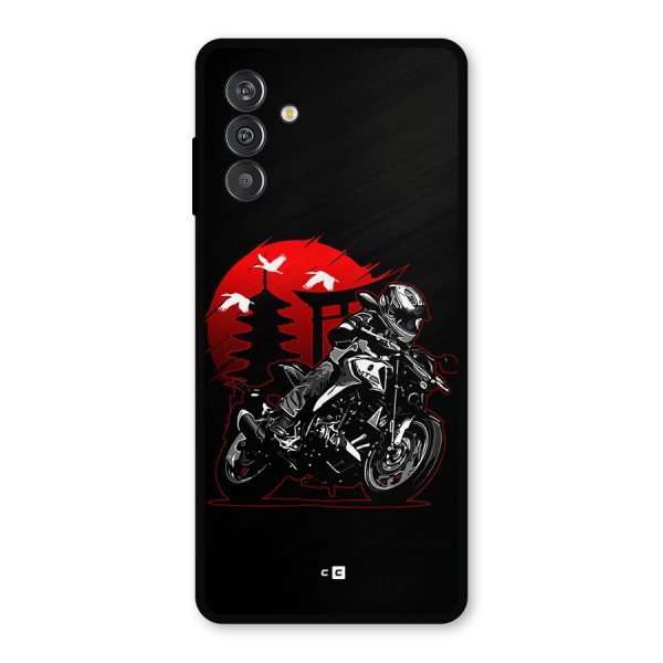 Moto Lean Metal Back Case for Galaxy M14 5G