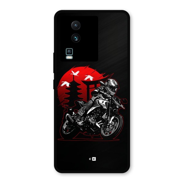 Moto Lean Metal Back Case for iQOO Neo 7