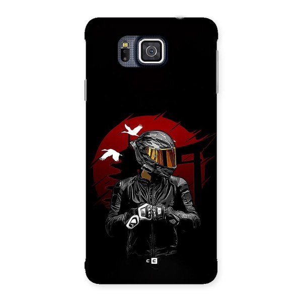 Moto Rider Ready Back Case for Galaxy Alpha
