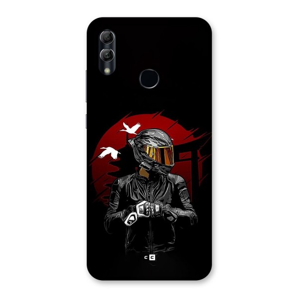 Moto Rider Ready Back Case for Honor 10 Lite