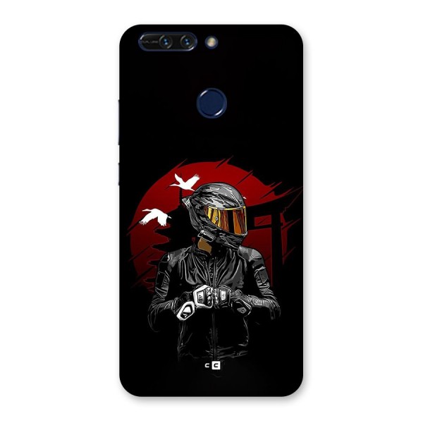 Moto Rider Ready Back Case for Honor 8 Pro