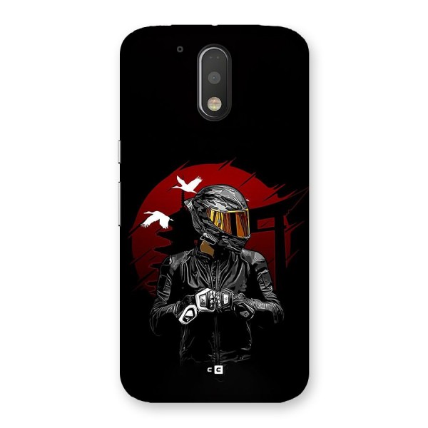 Moto Rider Ready Back Case for Moto G4 Plus