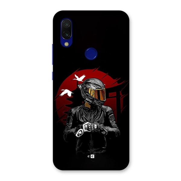 Moto Rider Ready Back Case for Redmi 7
