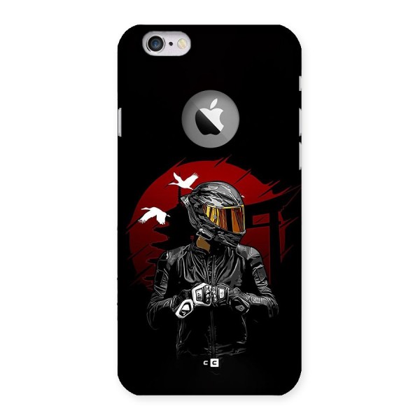 Moto Rider Ready Back Case for iPhone 6 Logo Cut