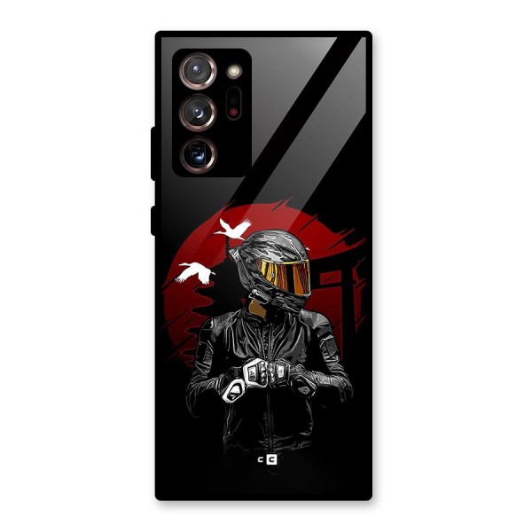 Moto Rider Ready Glass Back Case for Galaxy Note 20 Ultra 5G