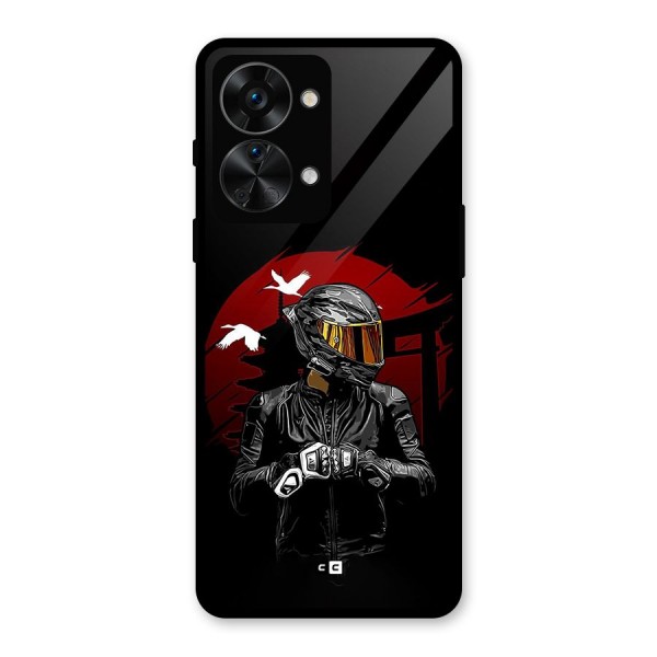 Moto Rider Ready Glass Back Case for OnePlus Nord 2T