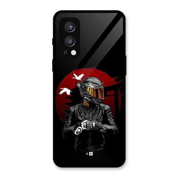 Moto Rider Ready Glass Back Case for OnePlus Nord 2 5G