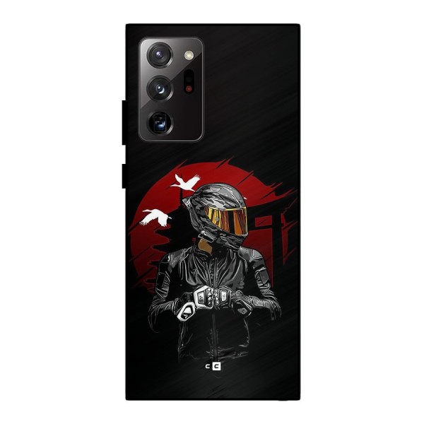 Moto Rider Ready Metal Back Case for Galaxy Note 20 Ultra