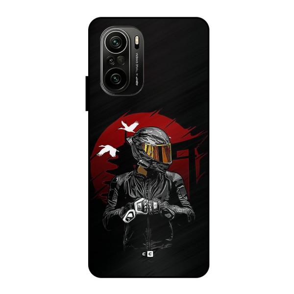 Moto Rider Ready Metal Back Case for Mi 11X Pro
