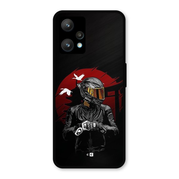 Moto Rider Ready Metal Back Case for Realme 9 Pro Plus 5G