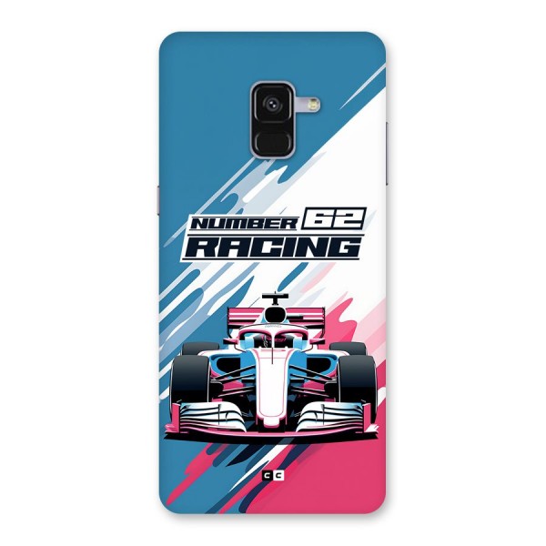 Motor Racing Back Case for Galaxy A8 Plus