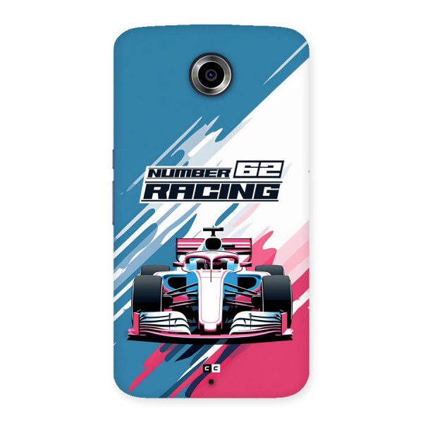 Motor Racing Back Case for Google Nexus 6