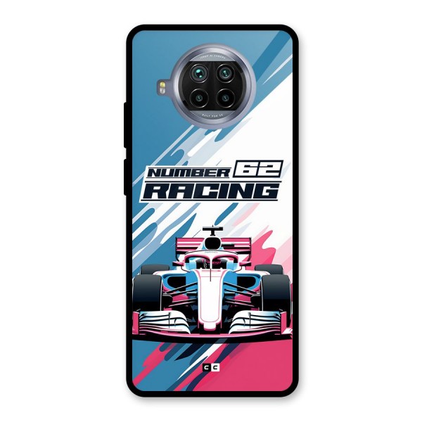 Motor Racing Glass Back Case for Mi 10i
