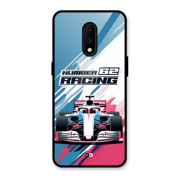 Motor Racing Glass Back Case for OnePlus 7