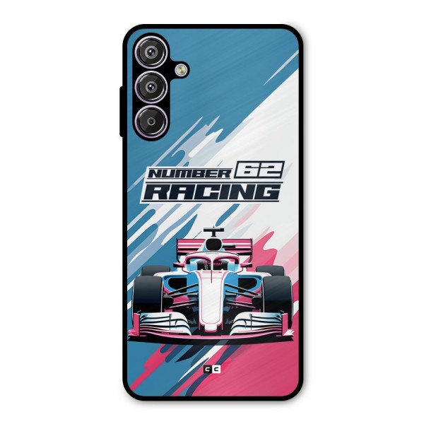 Motor Racing Metal Back Case for Galaxy F15