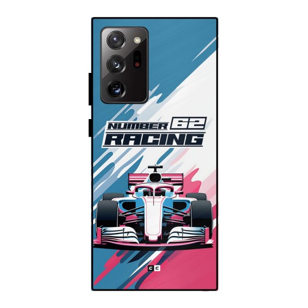 Motor Racing Metal Back Case for Galaxy Note 20 Ultra