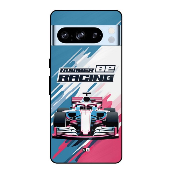 Motor Racing Metal Back Case for Google Pixel 8 Pro