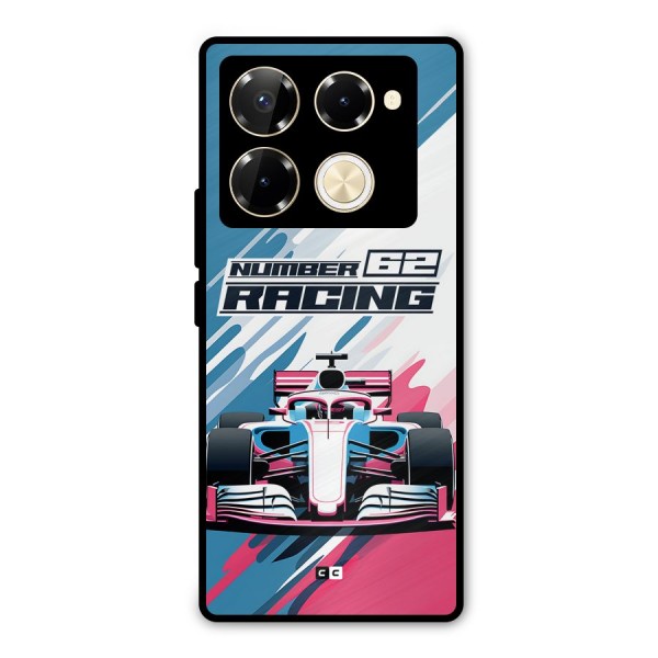 Motor Racing Metal Back Case for Infinix Note 40 Pro