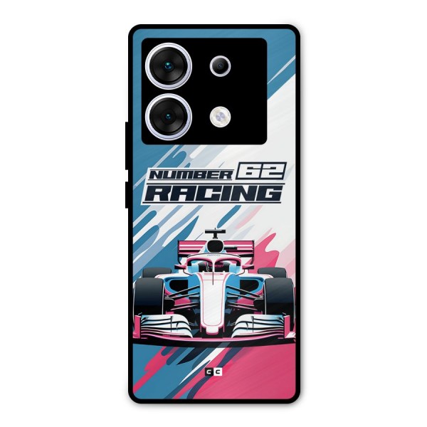 Motor Racing Metal Back Case for Infinix Zero 30 5G