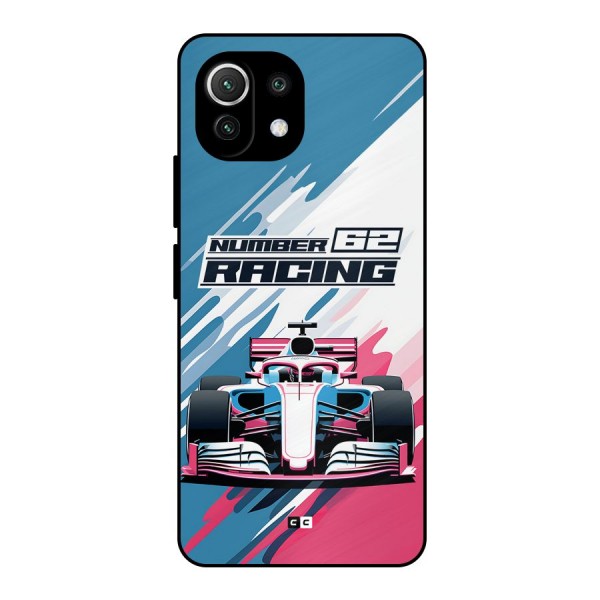 Motor Racing Metal Back Case for Mi 11 Lite