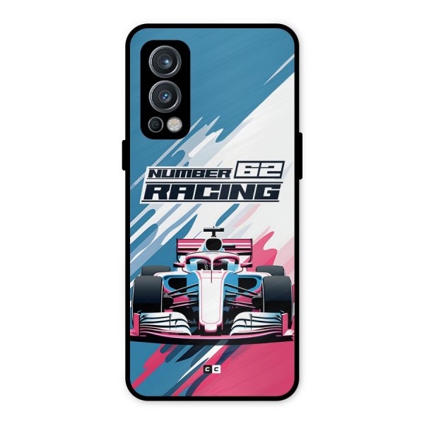 Motor Racing Metal Back Case for OnePlus Nord 2 5G