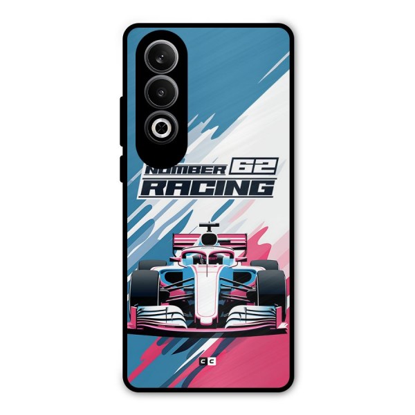 Motor Racing Metal Back Case for OnePlus Nord CE4