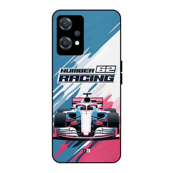 Motor Racing Metal Back Case for OnePlus Nord CE 2 Lite 5G