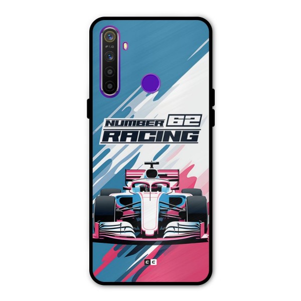 Motor Racing Metal Back Case for Realme Narzo 10