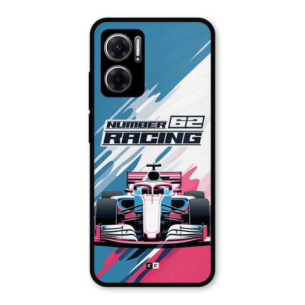 Motor Racing Metal Back Case for Redmi 11 Prime 5G