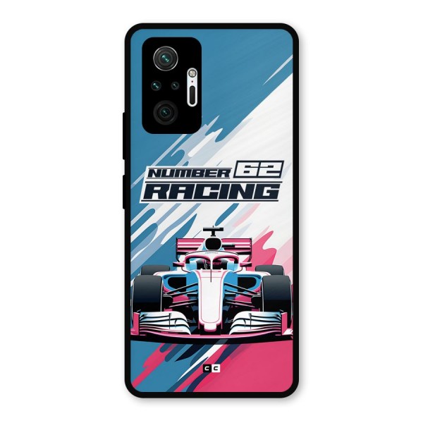 Motor Racing Metal Back Case for Redmi Note 10 Pro Max