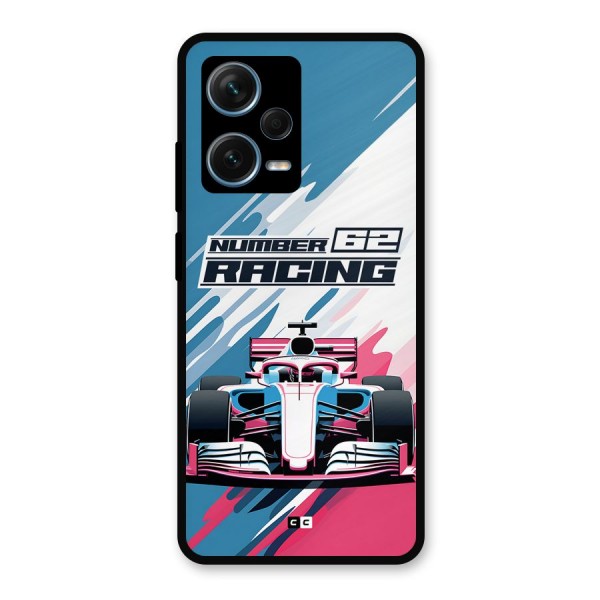 Motor Racing Metal Back Case for Redmi Note 12 Pro Plus 5G