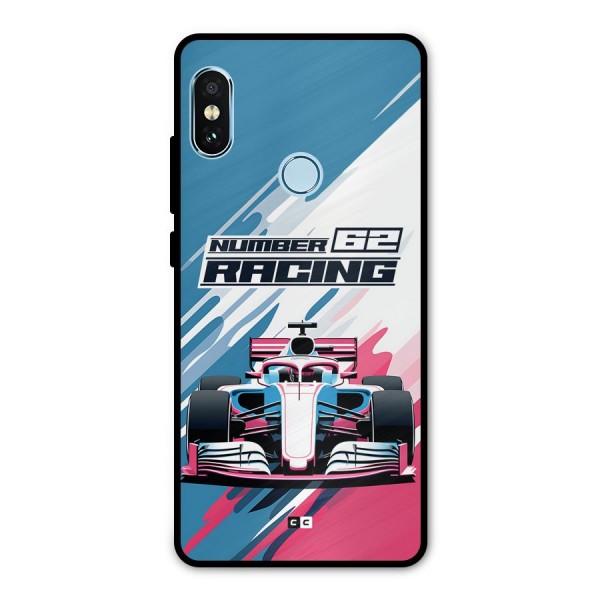 Motor Racing Metal Back Case for Redmi Note 5 Pro