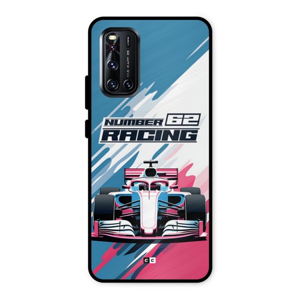 Motor Racing Metal Back Case for Vivo V19