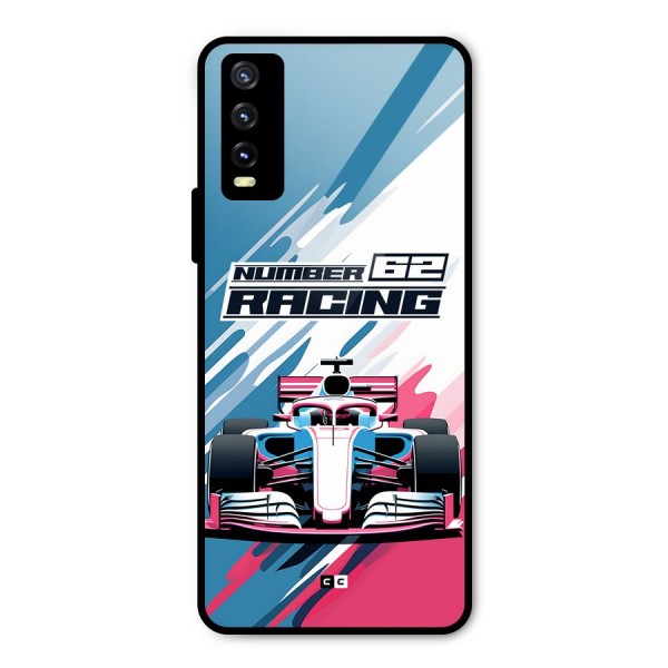 Motor Racing Metal Back Case for Vivo Y20t