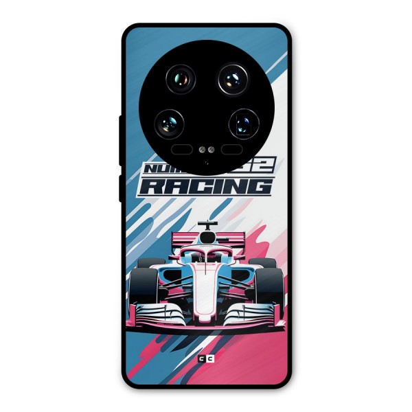 Motor Racing Metal Back Case for Xiaomi 14 Ultra
