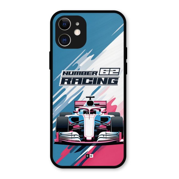 Motor Racing Metal Back Case for iPhone 12
