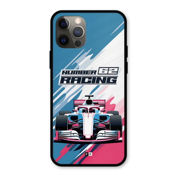 Motor Racing Metal Back Case for iPhone 12 Pro