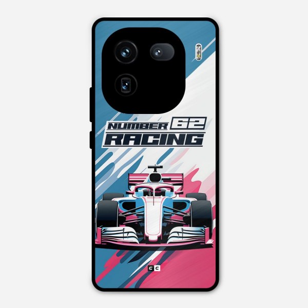 Motor Racing Metal Back Case for iQOO 12