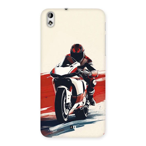 Motosport Rider Back Case for Desire 816