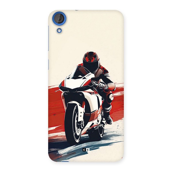 Motosport Rider Back Case for Desire 820