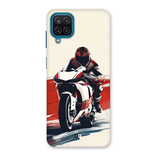 Motosport Rider Back Case for Galaxy F12