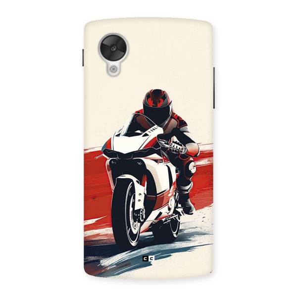 Motosport Rider Back Case for Google Nexus 5