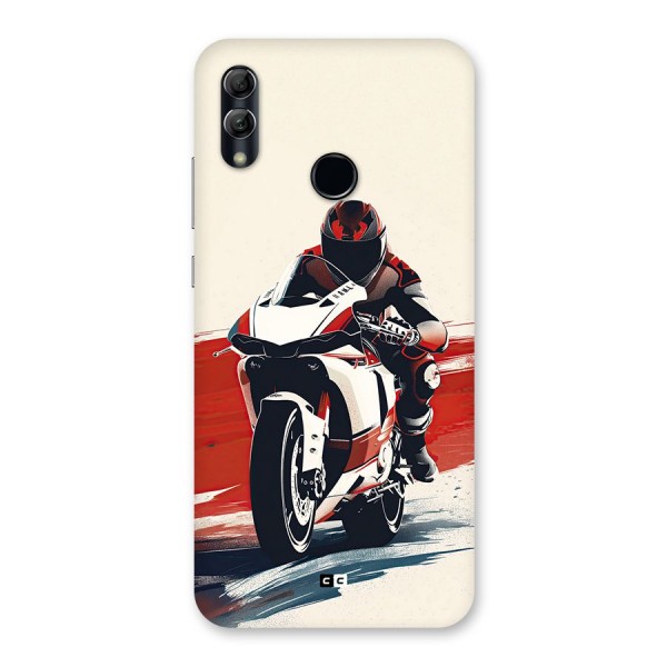 Motosport Rider Back Case for Honor 10 Lite