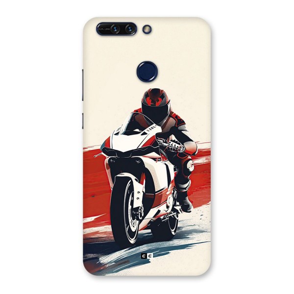 Motosport Rider Back Case for Honor 8 Pro