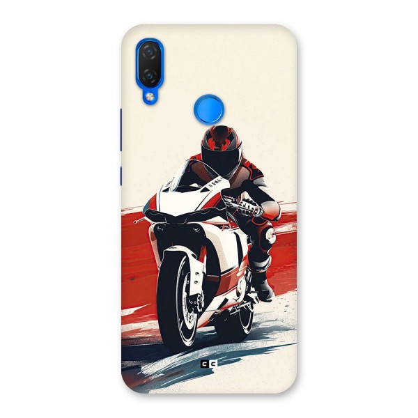 Motosport Rider Back Case for Huawei P Smart Plus