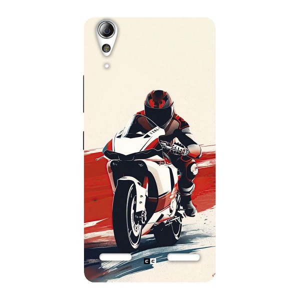 Motosport Rider Back Case for Lenovo A6000
