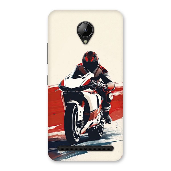 Motosport Rider Back Case for Lenovo C2